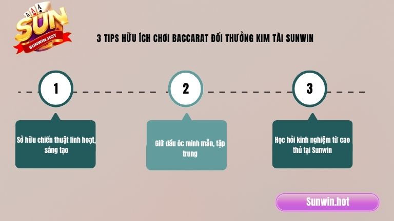 3 tips hữu ích chơi Baccarat đổi thưởng Kim Tài Sunwin