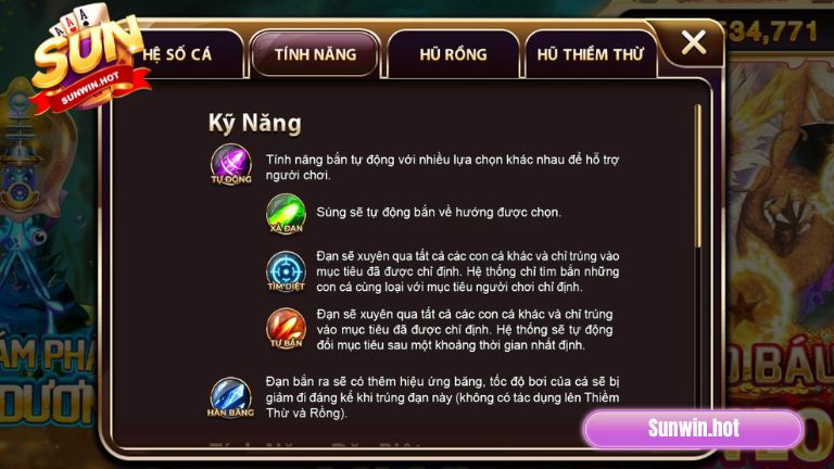 Bí quyết bắn cá thành công tại Sunwin trúng đậm