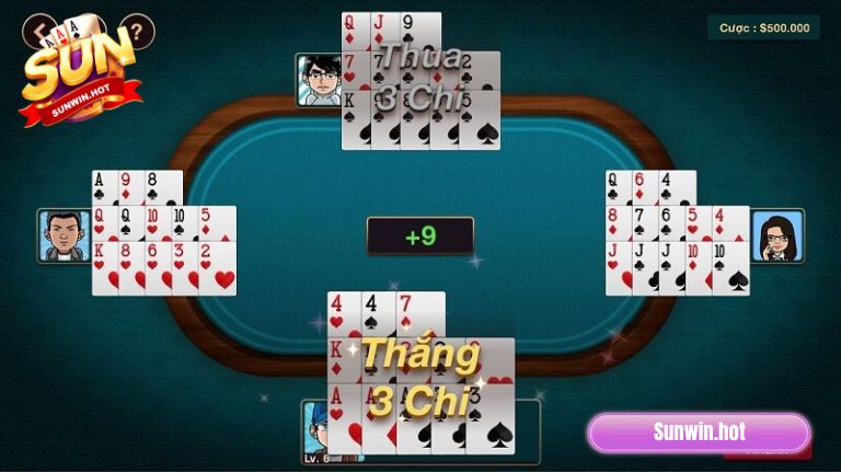 Cách chơi game bài Mậu Binh Sunwin cơ bản cho người mới