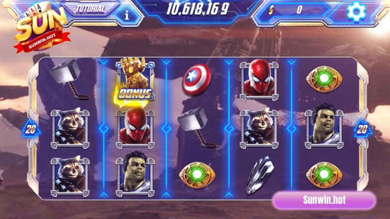 Chiến thuật quay hũ Avengers đỉnh cao