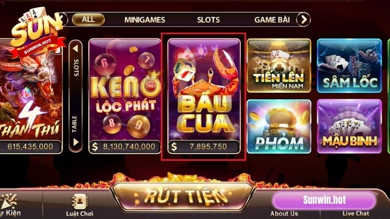 Hướng dẫn tham gia Bầu Cua tại cổng game Sunwin