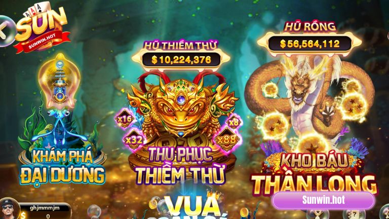 Hướng dẫn tham gia chơi bắn cá trực tuyến tại Sunwin