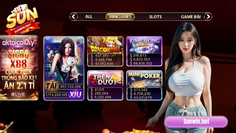 Minigame: Thế giới giải trí đầy màu sắc