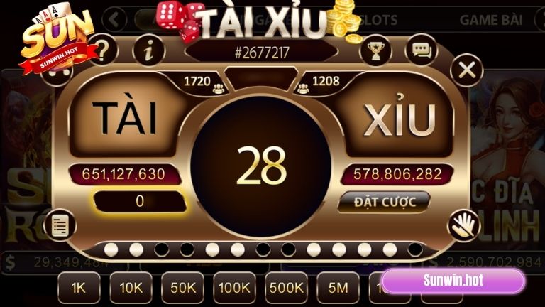 Tài Xỉu Sunwin là gì