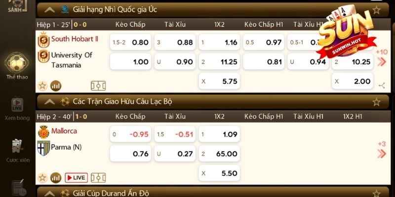 5 kinh nghiệm cược thể thao thắng đậm tại Sunwin