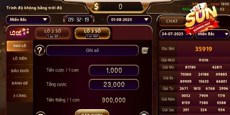 Soi cầu bằng đề với đầu đuôi 0